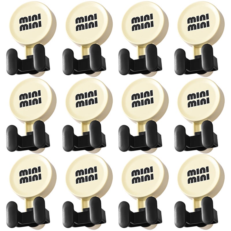 Lot De 66 Crochets à Ventouse PVC - 40 Mm - Réutilisables Pour Salle De Bain, Fenêtre, Décoration
