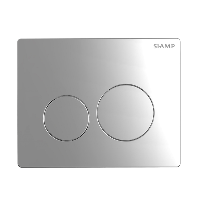 Plaque de commande SIAMP Sphère Ingenio chromé