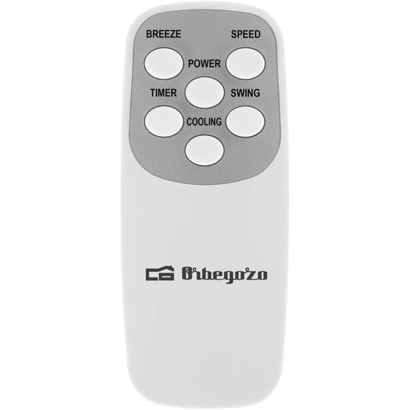 Climatiseur évaporatif Orbegozo AIR55 3 en 1, réservoir d'eau amovible de 35 l, télécommande - 5