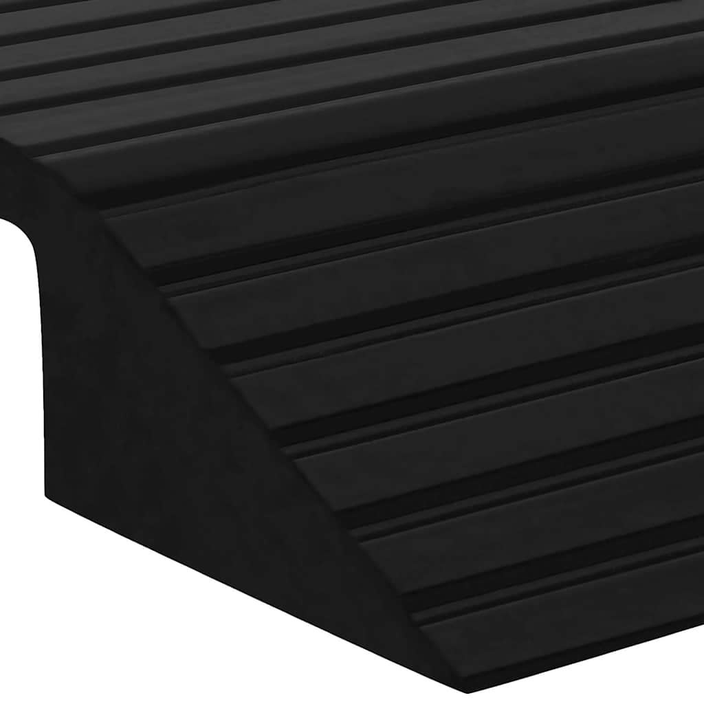 vidaXL Rampa per Soglia a Ponte 49x40x8 cm in Gomma - 4
