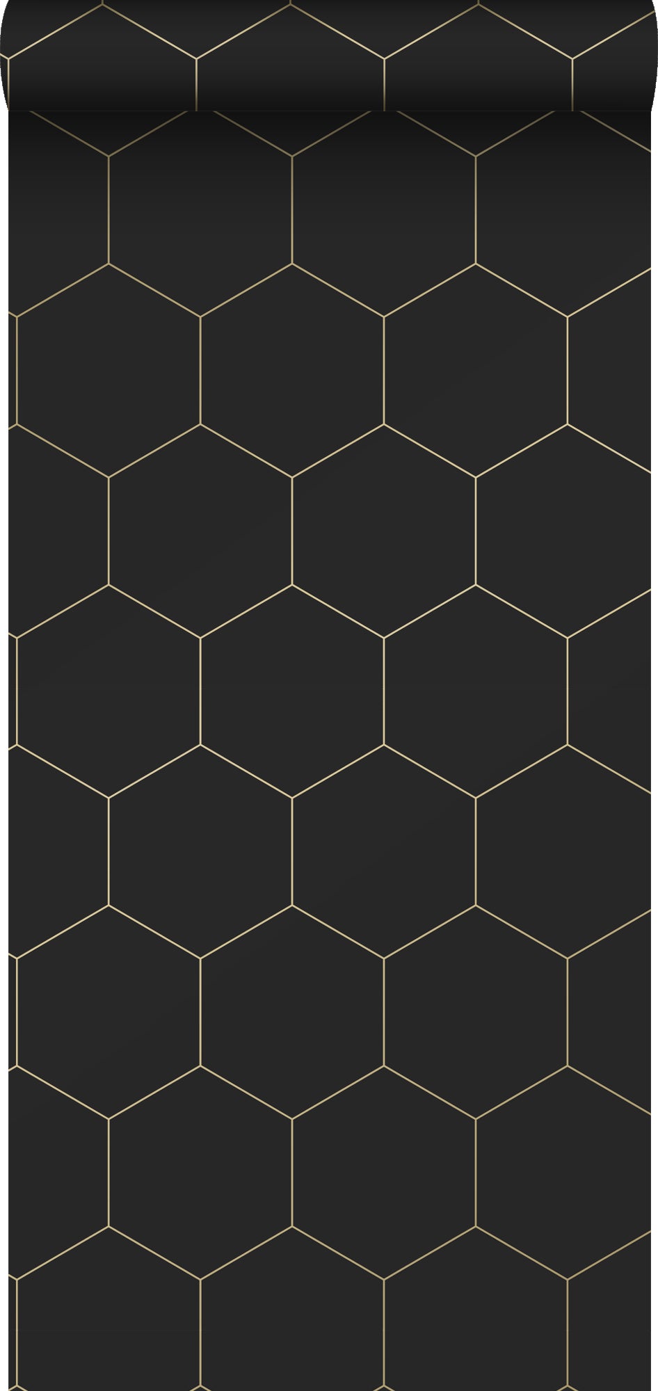 Tapeta klątwa czarnymIzłotym - 53 cm x 10.05 m - ESTAHOME