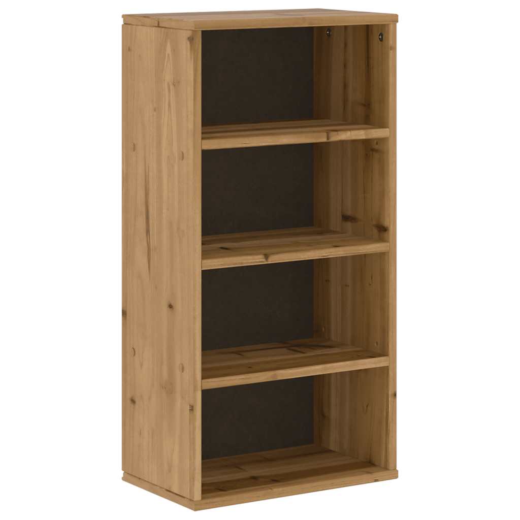 Comodino Laterale Design Oro – 44x47,8 Cm – MDF E Acciaio Con Finitura Antiruggine - 2