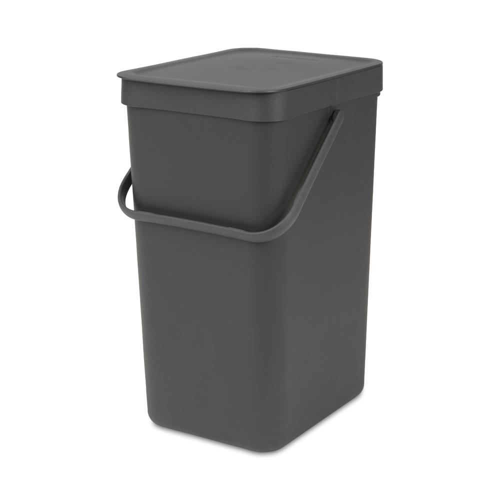 Brabantia Cubo Sort & Go, 16 Litros, Grey , Leroy Merlin