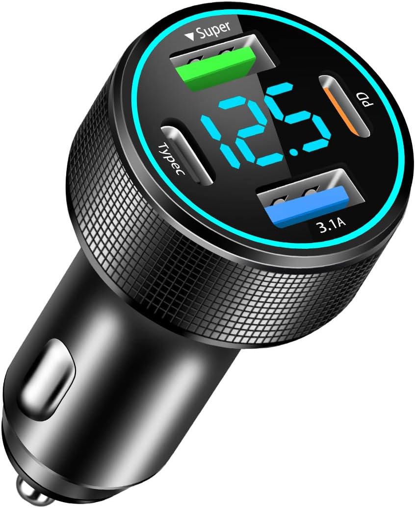 Yesido - Y68 - Chargeur Allume-Cigare USB-C + USB-A (30W) main image 1