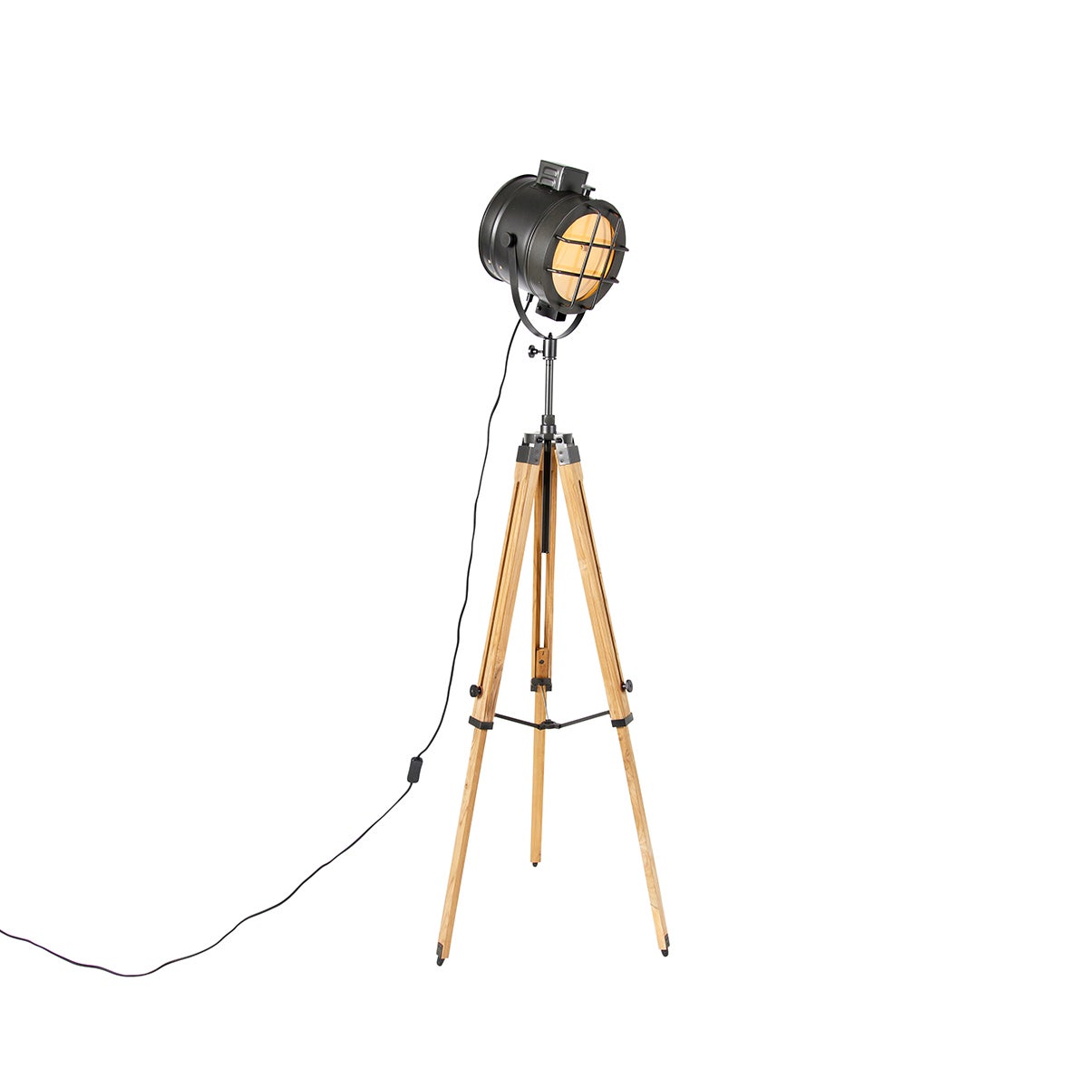 TARION Trépied Lampe 130 Cm Métal - Support Réglable Table Et Sol Pour Photographie Et Vidéo