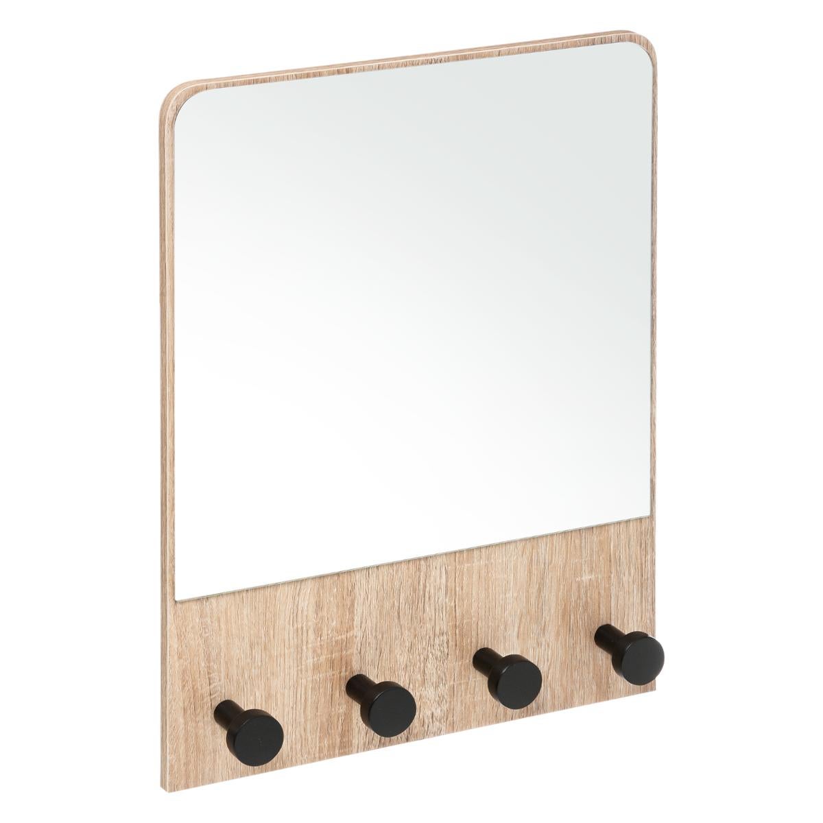 Espejo de pared 5five colgador natural (50 x 37 x 6 cm) 3560238700358 s7909912 5five