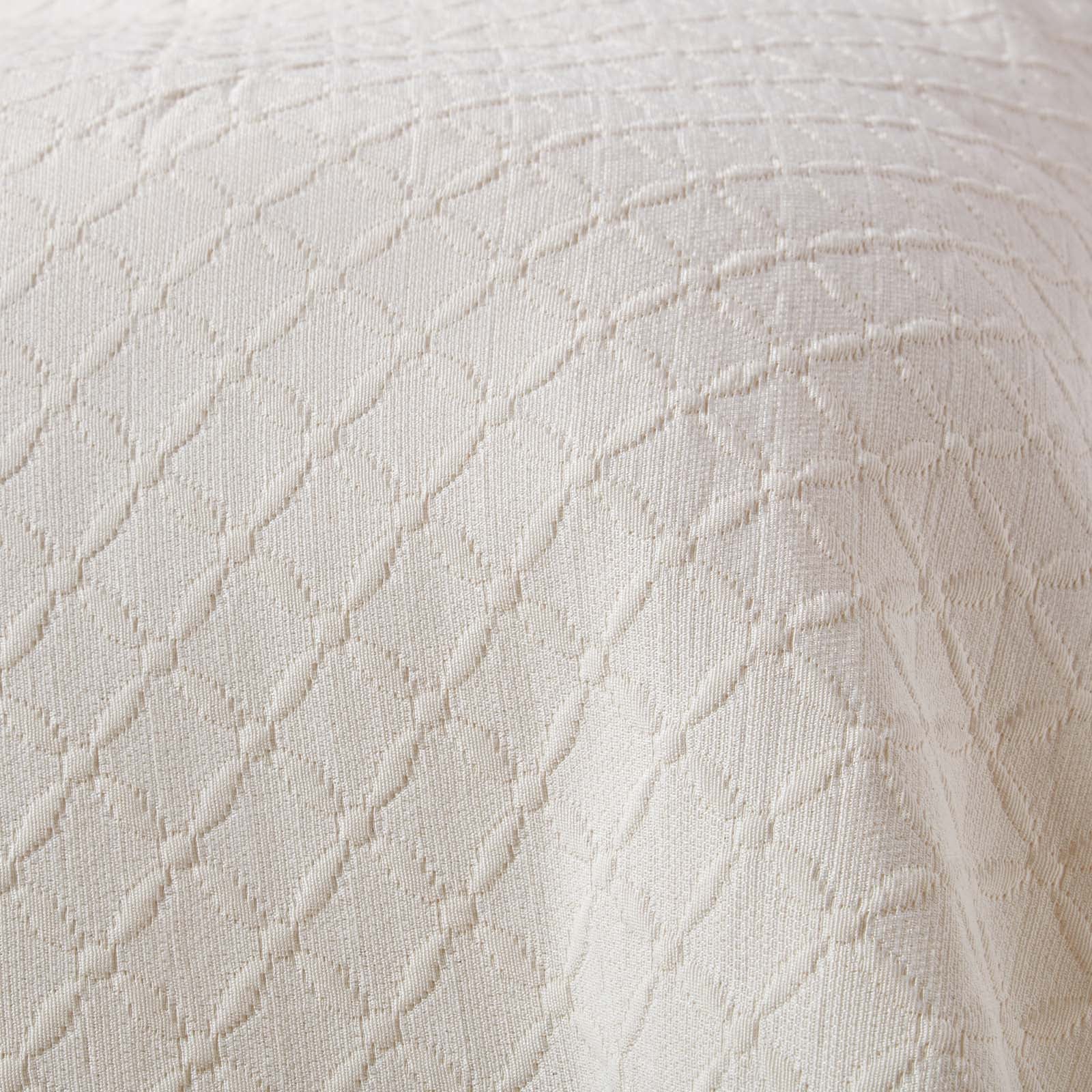 Homescapes Couvre-lit crème matelassé motif en relief - 180 x 260 cm - 3