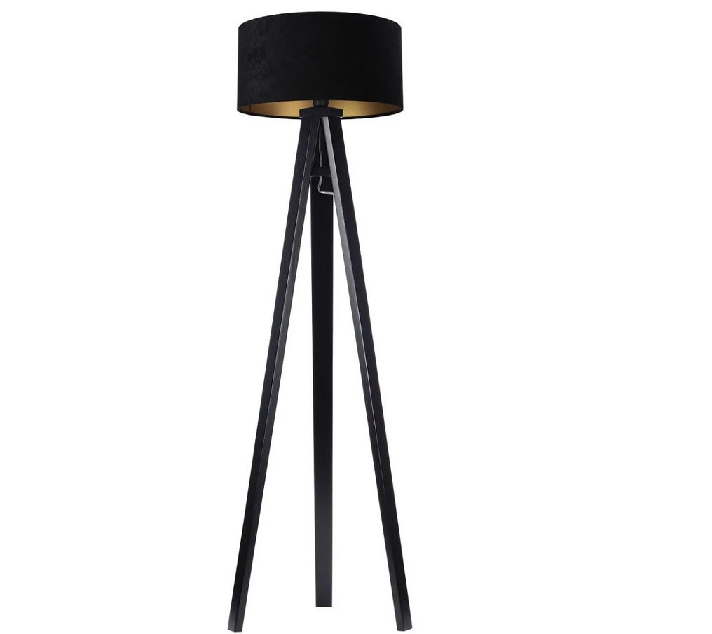 Lampa stojąca HOME 40 czarna/złota
