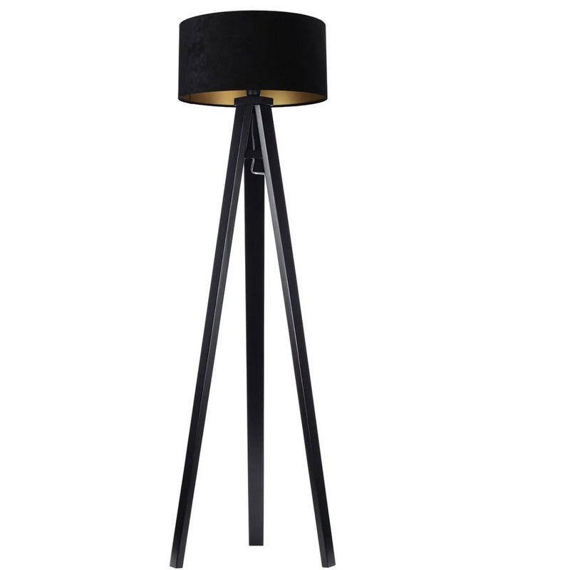 Lampa stojąca HOME 40 czarna/złota