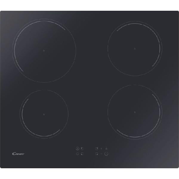 Candy Placa De Inducción Empotrada Krcdj642 De 60 Cm Y 4 Zonas, Color Negro , Leroy Merlin