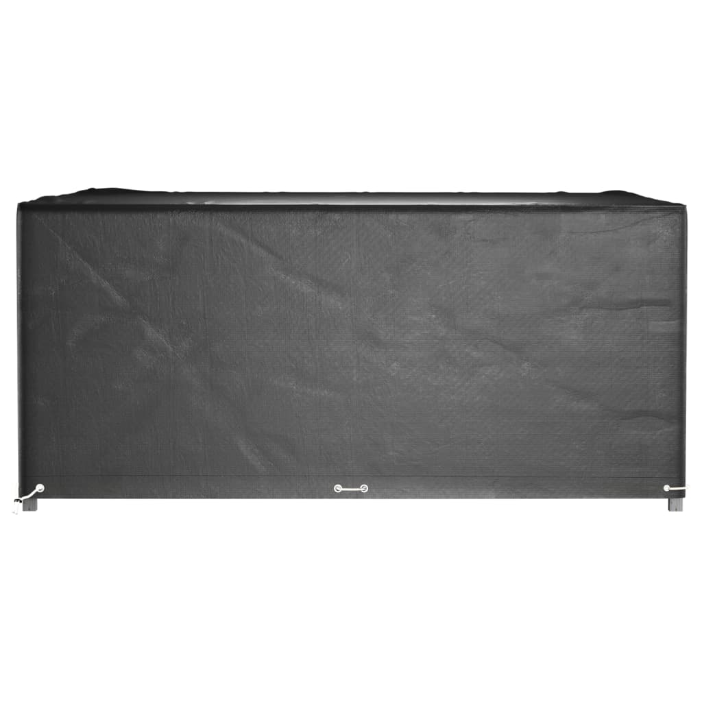 Maison Exclusive - Housses de salon de jardin 2 pcs 16 œillets 300x300x75 cm carré - 3