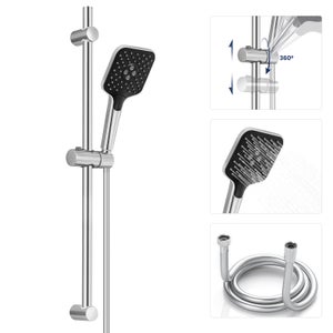 POMMEAU DE DOUCHE PM + AVEC FLEXIBLE