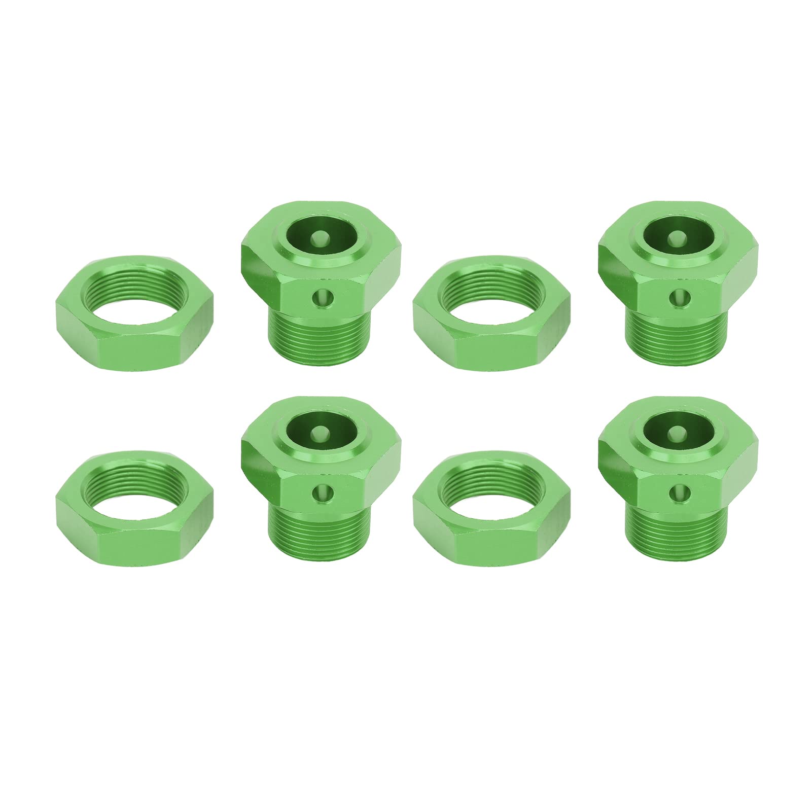 Lot De 4 Adaptateurs Hexagonaux En Laiton 5mm – Pour Axial SCX24 1/24 RC Crawler – Mise à Niveau Poids