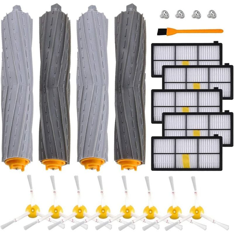 Set Di Spazzole Di Ricambio Parti Di Ricambio Compatibili Con Irobot Roomba 800 860 870 880 890 E~p136476531