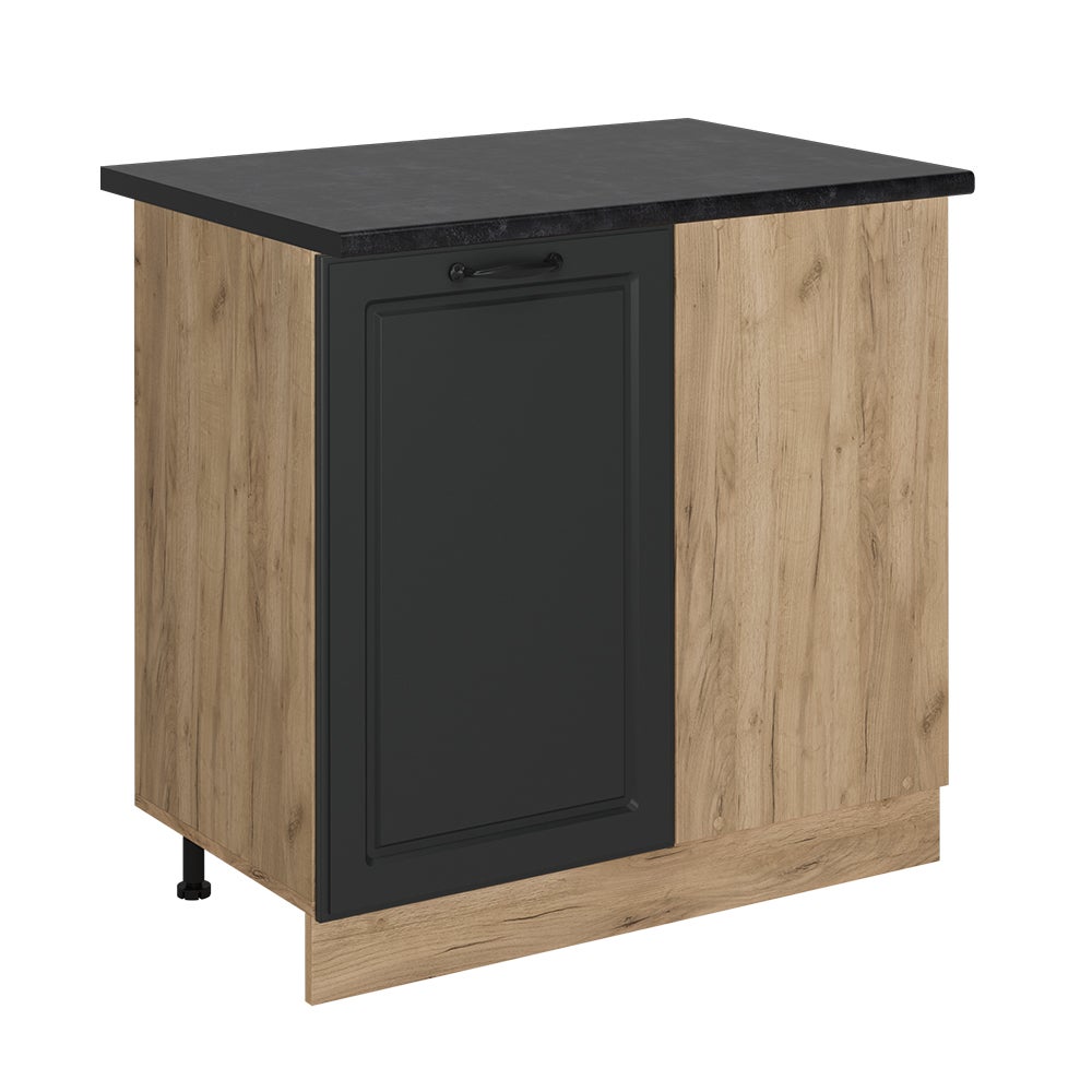 Vicco Szafka narożna R-Line, Antracytowy domek wiejski, 86 cm , BP Antracyt