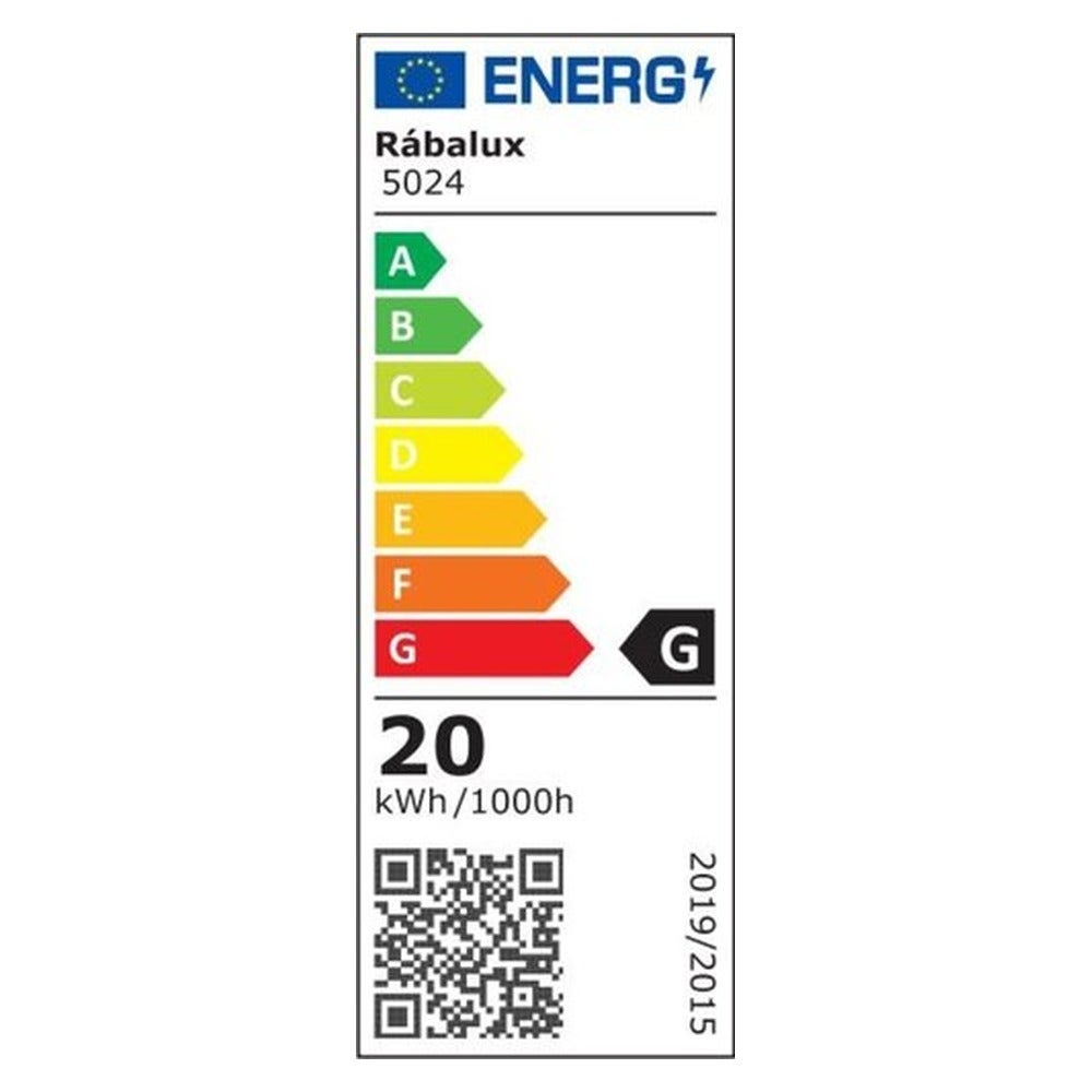 Lampe spot LED 20W 4000K Noir Métal IP44 - 7