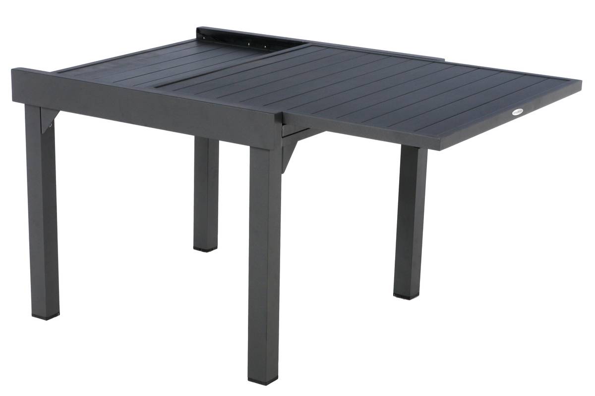 Table de jardin extensible Piazza Graphite - Hespéride - 4