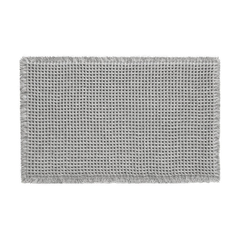 Szary dywanik łazienkowy antypoślizgowy, absorbujący wodę, dywanik podłogowy łazienkowy antypoślizgowy, absorbujący wodę (43CM*61CM)