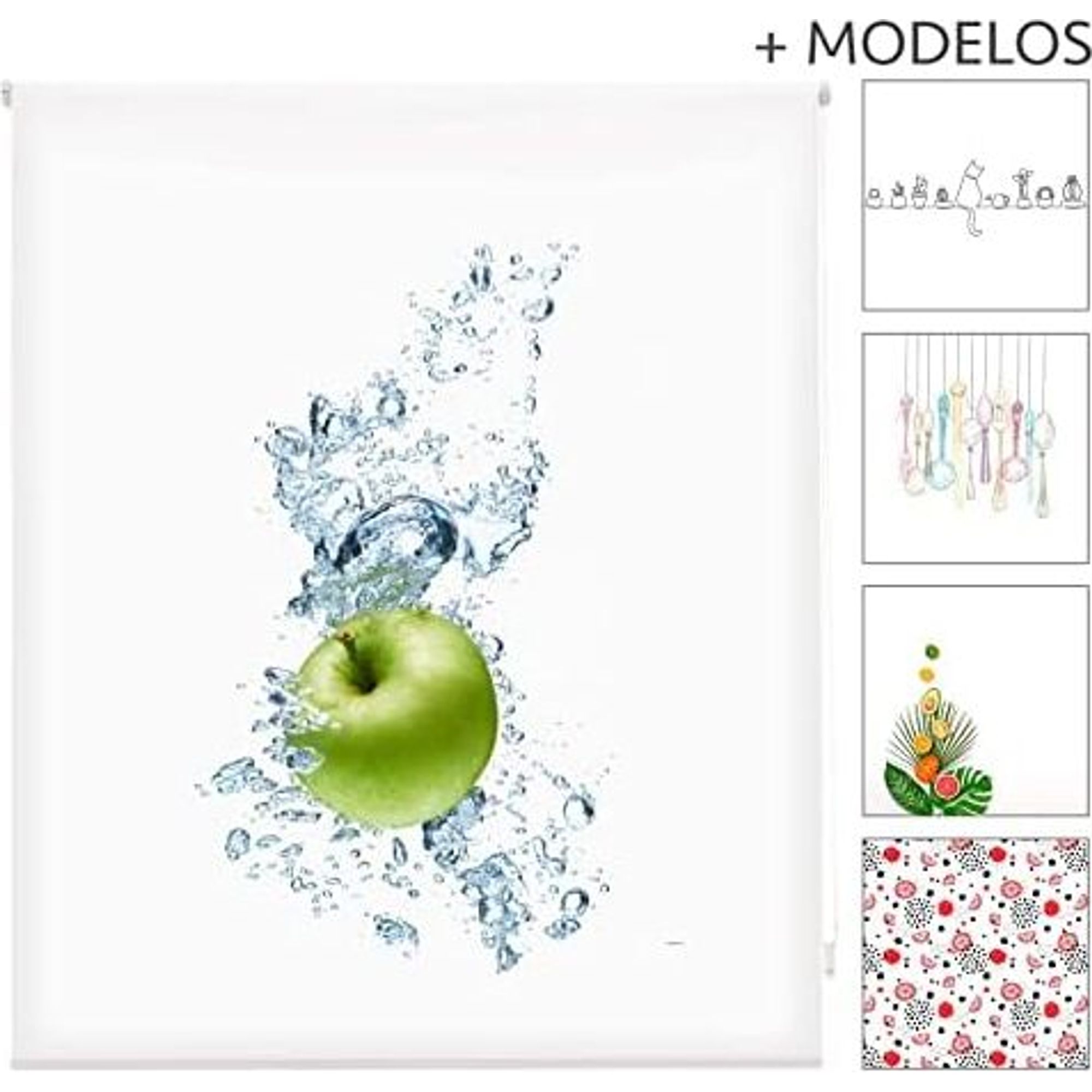 ECOMMERC3 | Tenda a rullo traslucida misura 90x180 - Tenda in tessuto misura 87x175 - 6