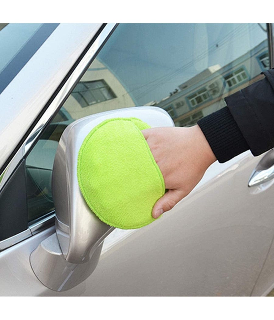 Spugna Antigraffio Per Auto In Microfibra A Tre Strati – Per Vetri, Specchi, Interni E Cucina, Riutilizzabile E Senza Striature
