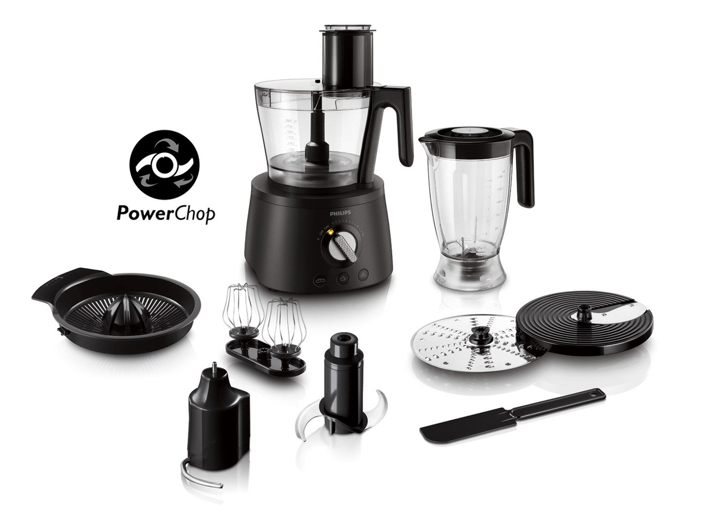 Philips Negro Robot De Cocina Multifunción Avance Collection Hr7776/90 - Imagen 2