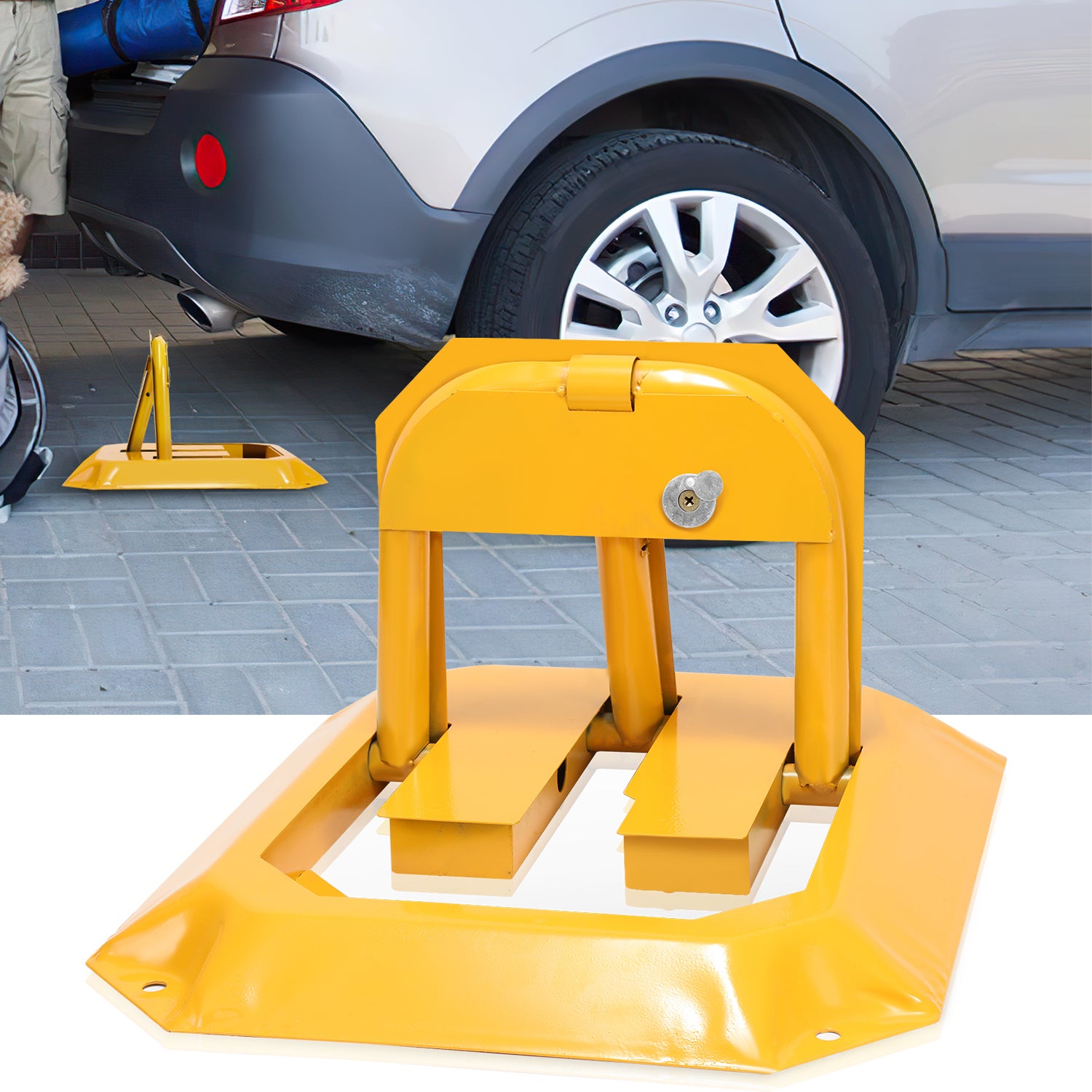 Chaîne De Barrière Réfléchissante 20 M - Pour Démarcation Zone Chantier, Parking, Circulation