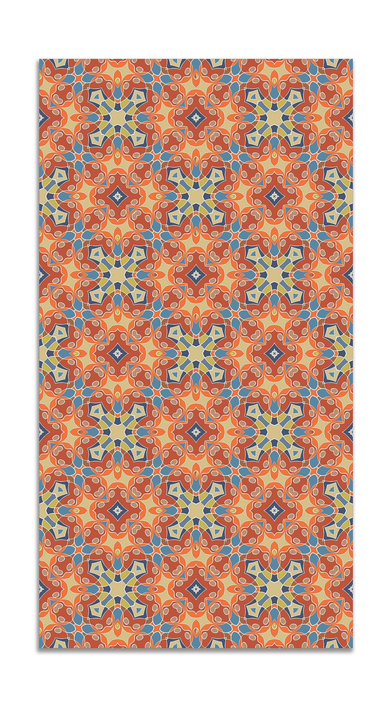 Panorama alfombra vinílica hidráulica tipo oriental original 60x110 cm - alfombra cocina vinilo - alfombra salón antideslizante