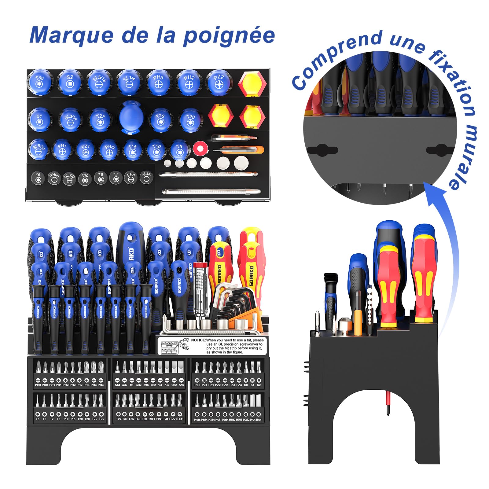 Set Cacciaviti Draper 47 Pezzi Set Cacciaviti E Punte Draper 47 Pezzi - Impugnatura Morbida, Supporto, PH/PZ/TX/STAR Set 47 Pezzi Cacciaviti E Punte