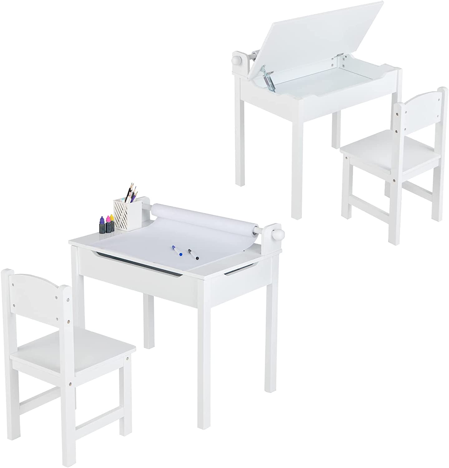 Bureau et chaise d'école monoplace - Fournitures pour étudiants Bureau et chaise d'école monoplace - Fournitures pour étudiants