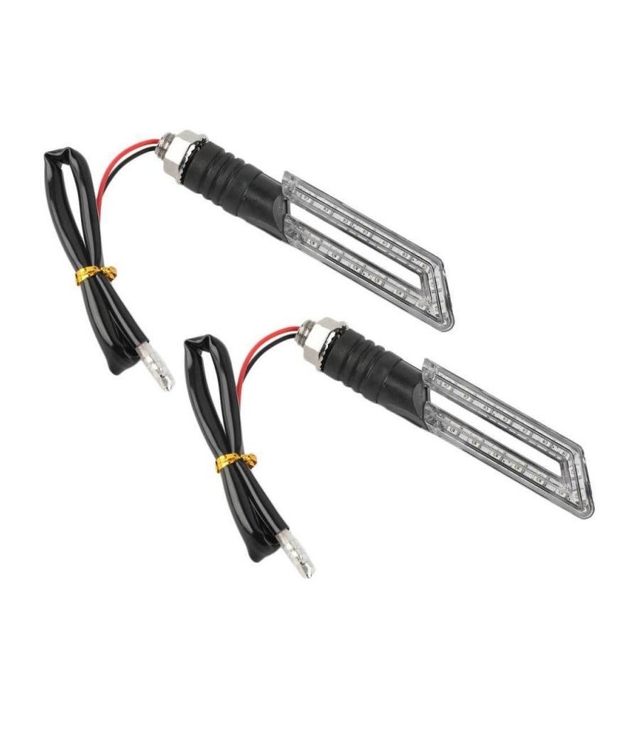 Hapihom Indicatore Di Direzione Per Bicicletta, Fanale Posteriore A LED, Per Scooter Elettrico, Indicatori Di Direzione, Freno E Indicatore Di Direzione, Con Controller Montato Sul Manubrio, Tipo B