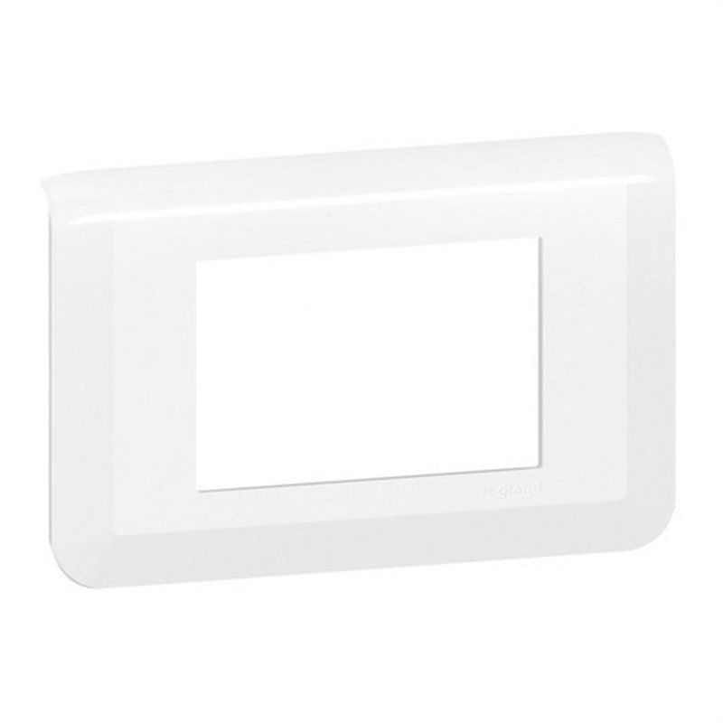 LEGRAND 078891 Placa Mosaic 1 Modulo Con Soporte 080251