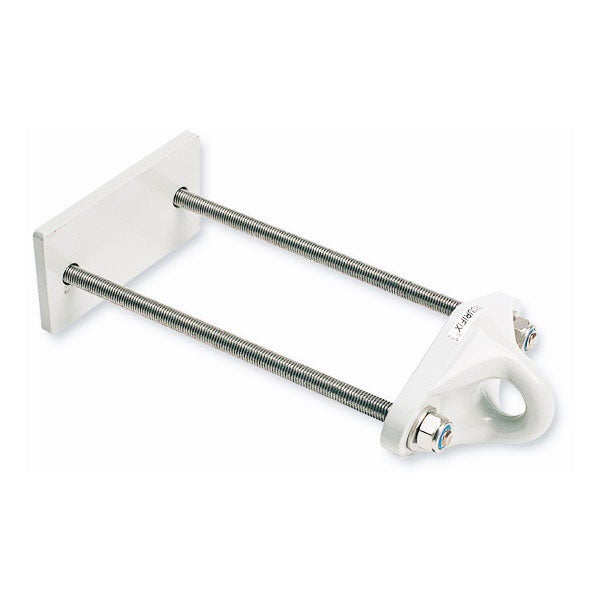 Point d'ancrage double aluminium - Gris RAL 7038 - 10 pièces - PA2-010 - 2