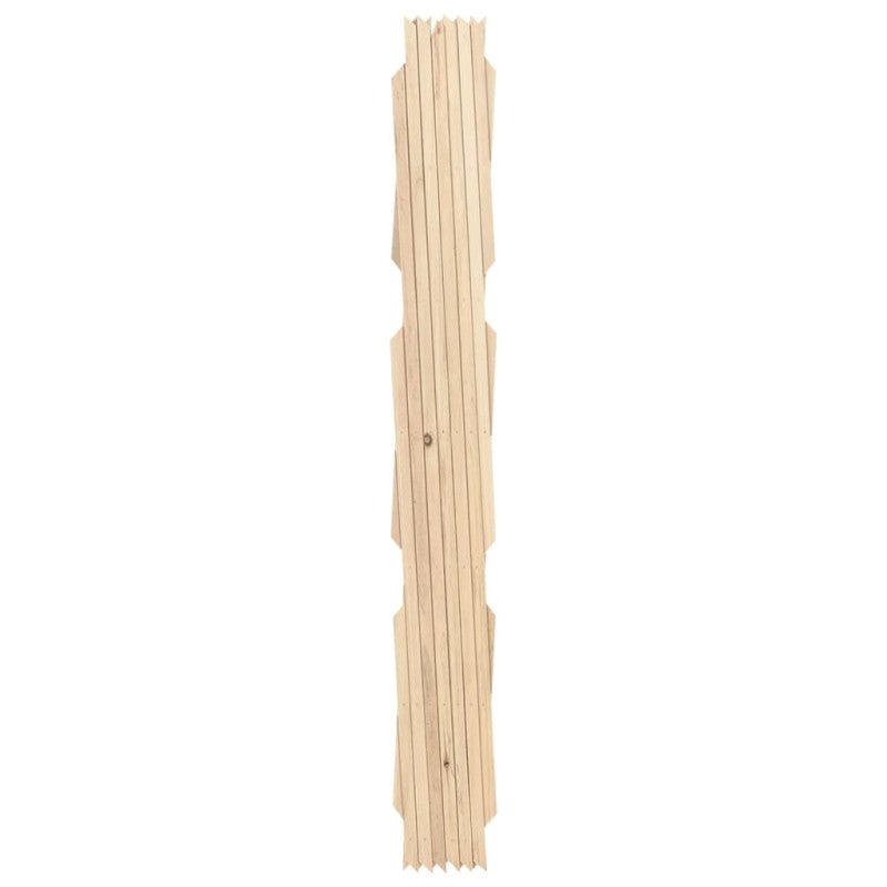 Płotki kratkowe, 5 szt., lite drewno jodłowe, 180x80 cm vidaXL - 4