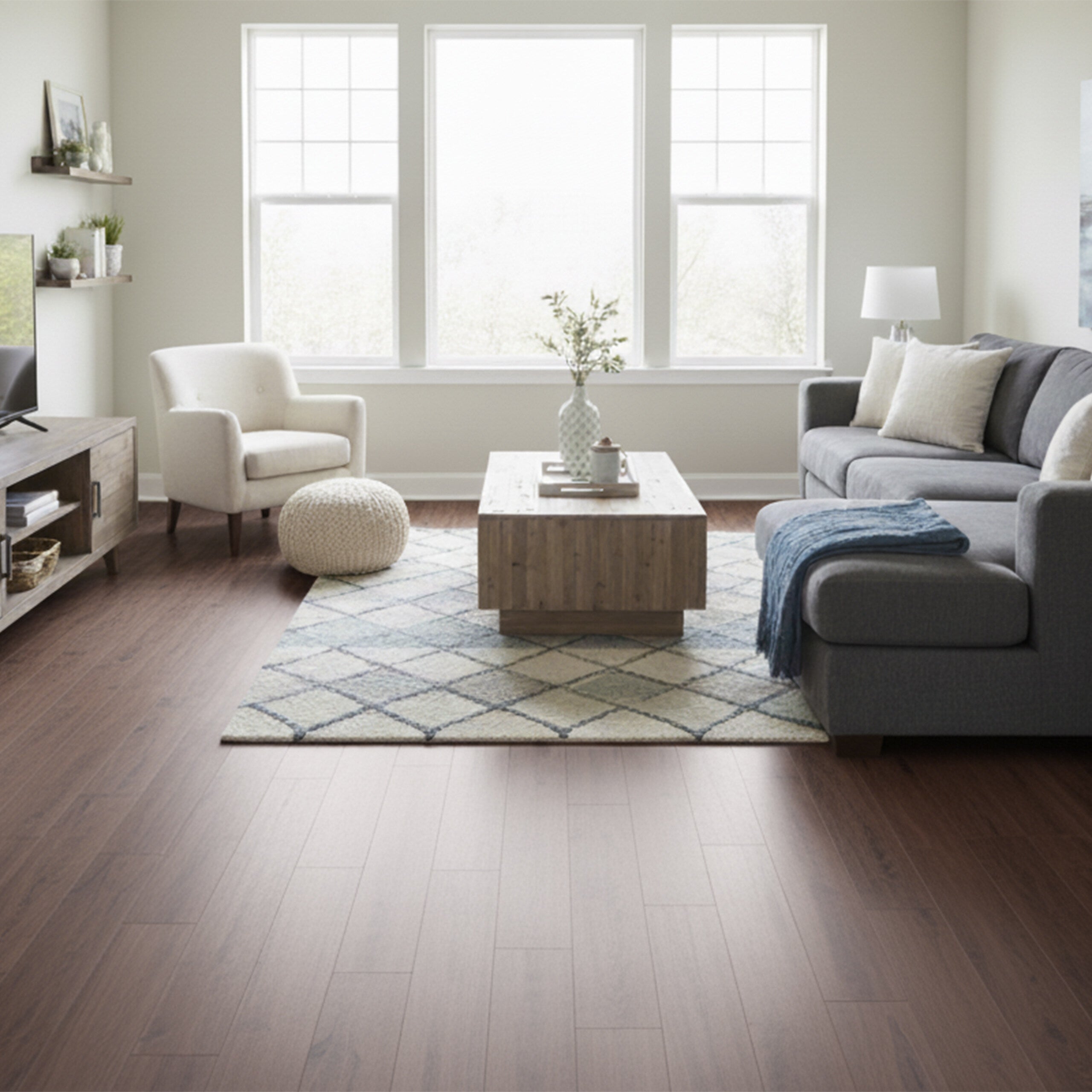 Tivoli Piastrelle Per Pavimenti Autoadesive In Vinile 45 Piastrelle 12 X 12 In Legno Grigio Cenere Pavimenti Fai Da Te Stacca E Incolla Per~p153697290 - Foto 9