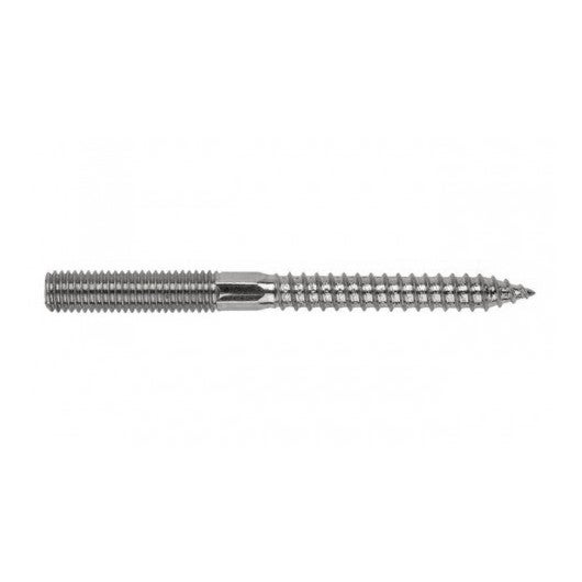 Bullone Vite Acciaio 8.8 Testa Esagonale Te M8 X 120 Mm. Interamente Filettato Uni 5739 Din 933 Online - Foto 4