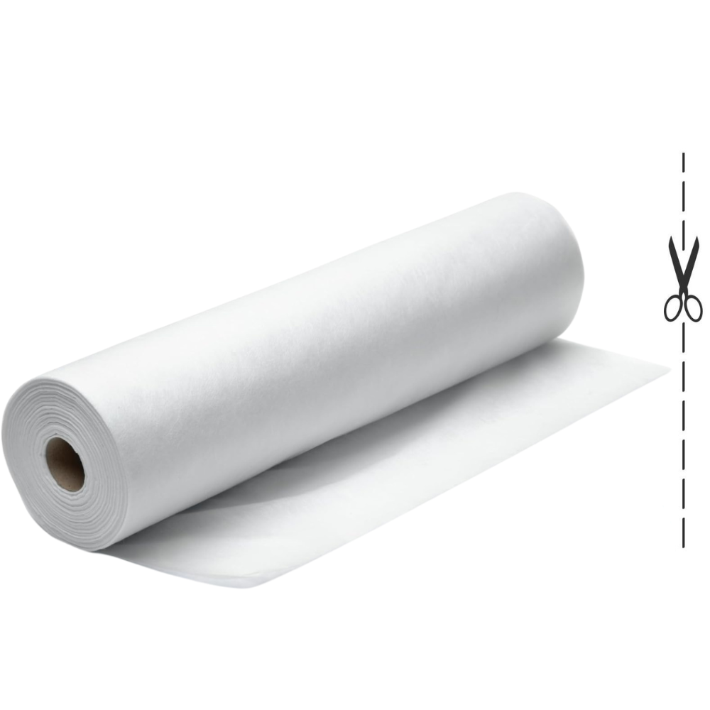 Tessuto Non Tessuto Termoadesivo Bianco 200x100 Cm - Interfaccia Fusibile Per Cucito, Colletti E Orli - 4