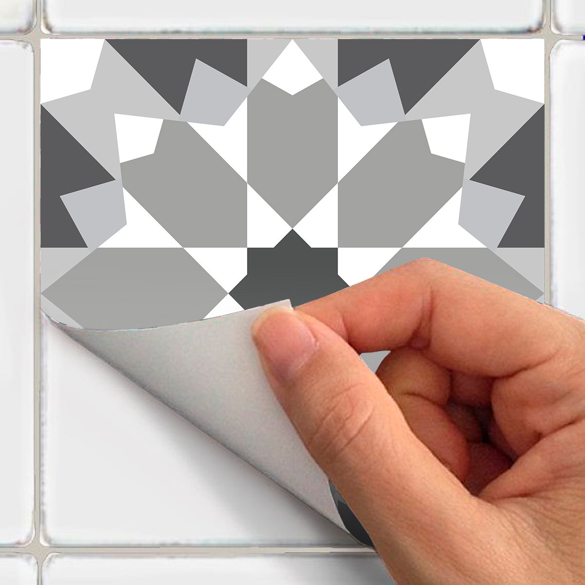 24 adesivi piastrelle di cemento azulejos arcangel - Sticker adesivo - adesivi murali - 24stickers15x15cm - 4