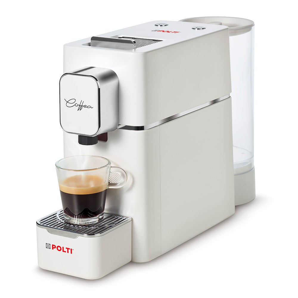Polti Coffea S15W, Machine à expresso avec kit de 54 dosettes E.S.E, Blanc, Réservoir 850ml - 3