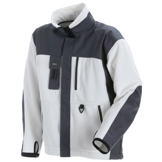 Veste polaire coupevent BlancGris 48352520 Taille au choix Leroy Merlin