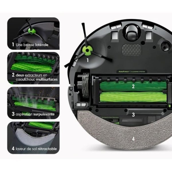 Kit 26 Pezzi Ricambi Per IRobot Roomba Combo J7+/j9+/10 Max - Include Spazzole, Filtri, Sacchetti E Panni - Foto 12