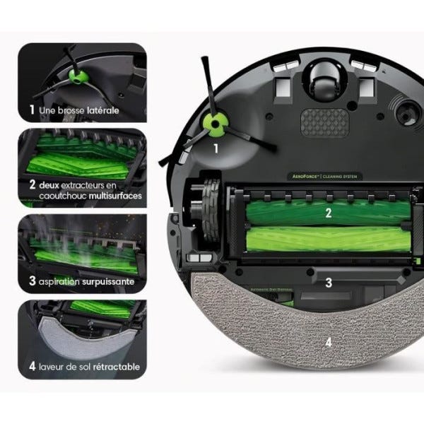 Kit 26 Pezzi Ricambi Per IRobot Roomba Combo J7+/j9+/10 Max - Include Spazzole, Filtri, Sacchetti E Panni - Foto 12