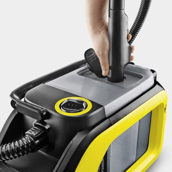 Balai - Nettoyeur Vapeur KARCHER SE 3-18 (avec Batterie) Aspirateur Nettoyeur canap moquette sans fil - Injecteur Extracteur | Leroy Merlin Balai - Nettoyeur Vapeur KARCHER SE 3-18 (avec Batterie) Aspirateur Nettoyeur canap moquette sans fil - Injecteur Extracteur | Leroy Merlin