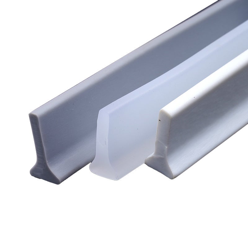 Bande étanche pour salle de bain en forme de T, bande étanche pour seuil, 1.6x30mm, 1 mètre, blanche - 5