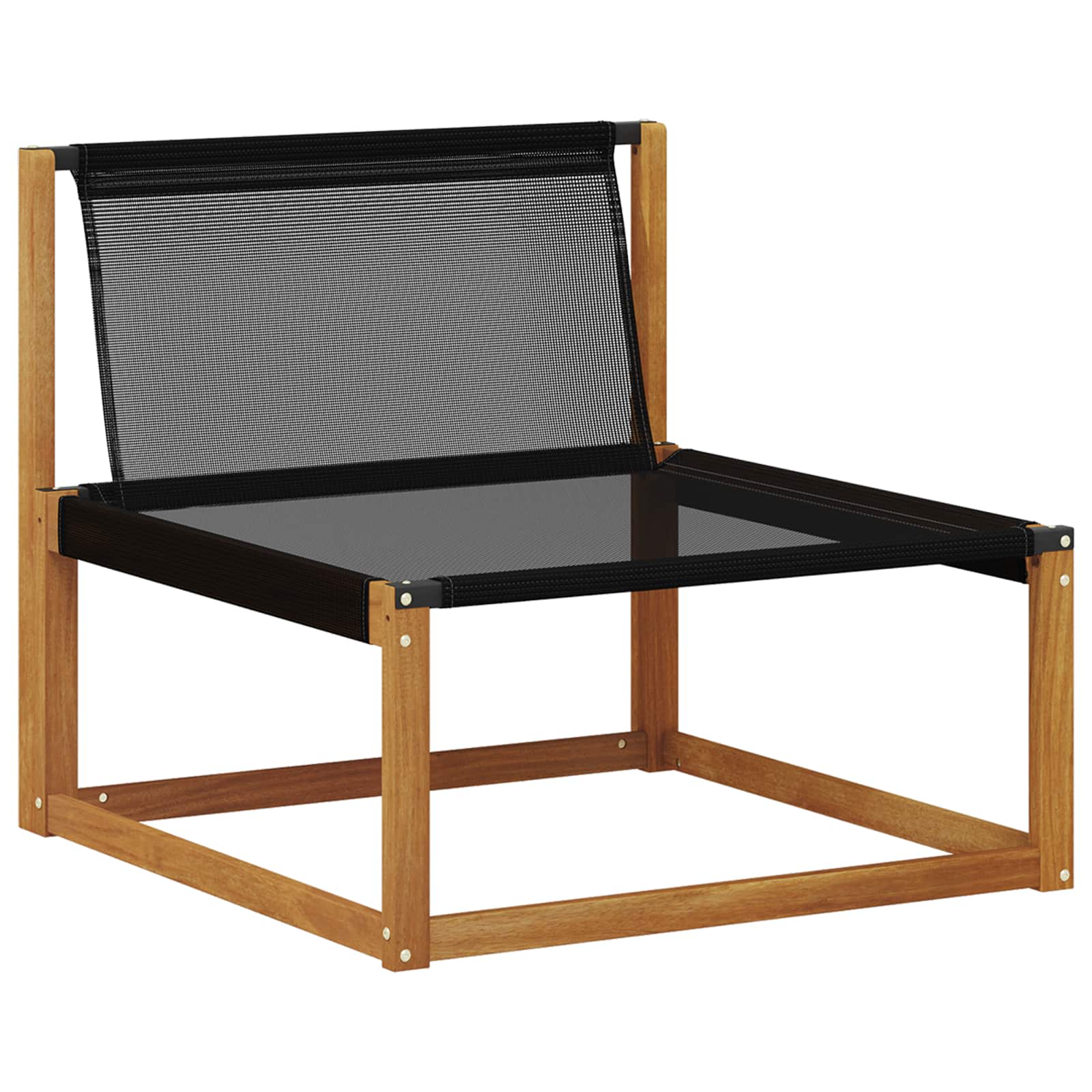 Ensemble de canapés d'extérieur 9 pièces naturel et beige - 3