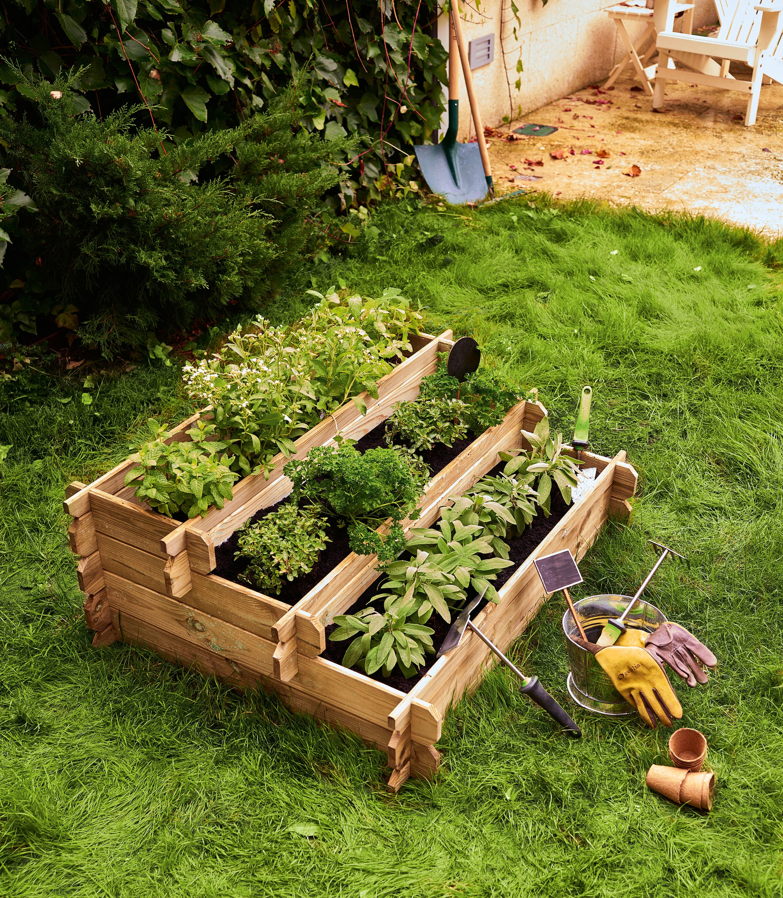 Potager surélevé en escalier Angelic 100x75x40 cm - 7