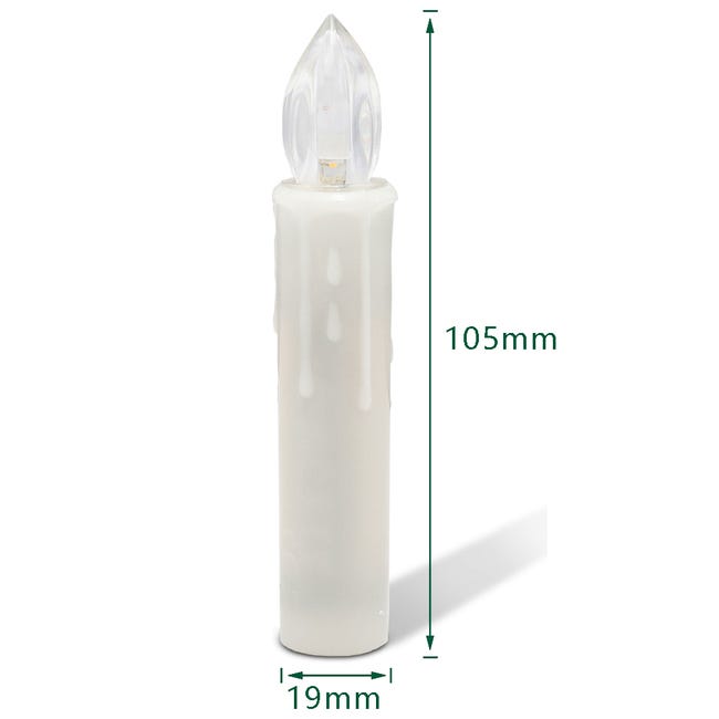 20 Candele LED Per Albero Di Natale - 8.7m, Timer, Telecomando, 4 Modalità - Foto 7