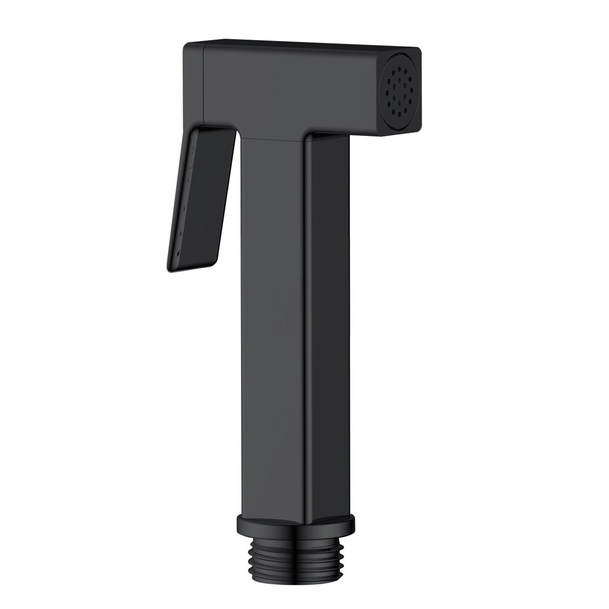 SŁUCHAWKA BIDETTA RĄCZKA BIDETOWA METALOWA DO BIDETU PRYSZNICOWA CZARNY MAT SOLIDNA METALOWA