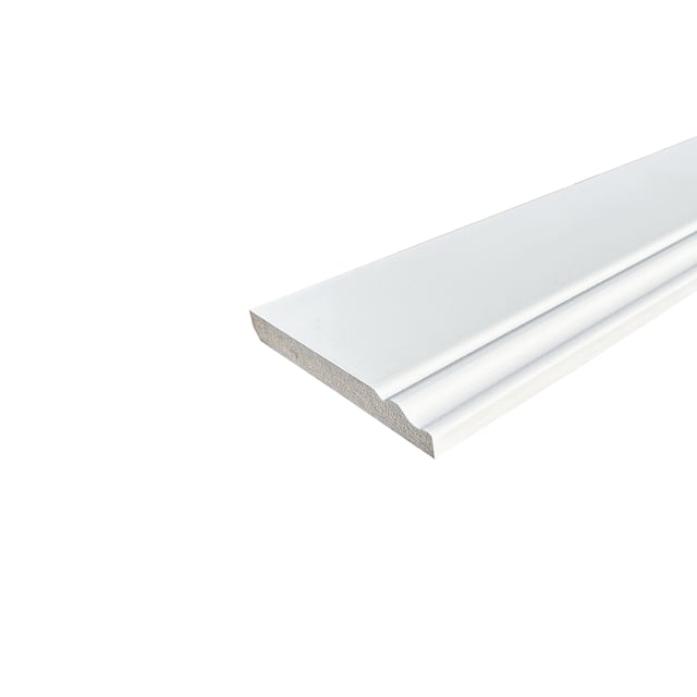 Lot de 5 Plinthes Style Prépeint MDF, L.2,44 m x l.14,8 cm x Ep.16 mm