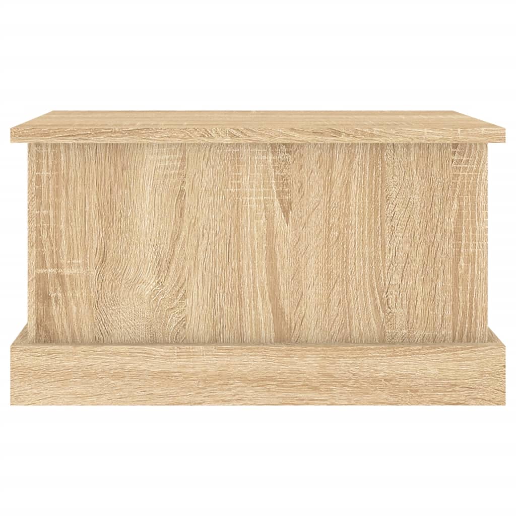 Boîte de rangement chêne sonoma 50x30x28 bois d'ingénierie - 6