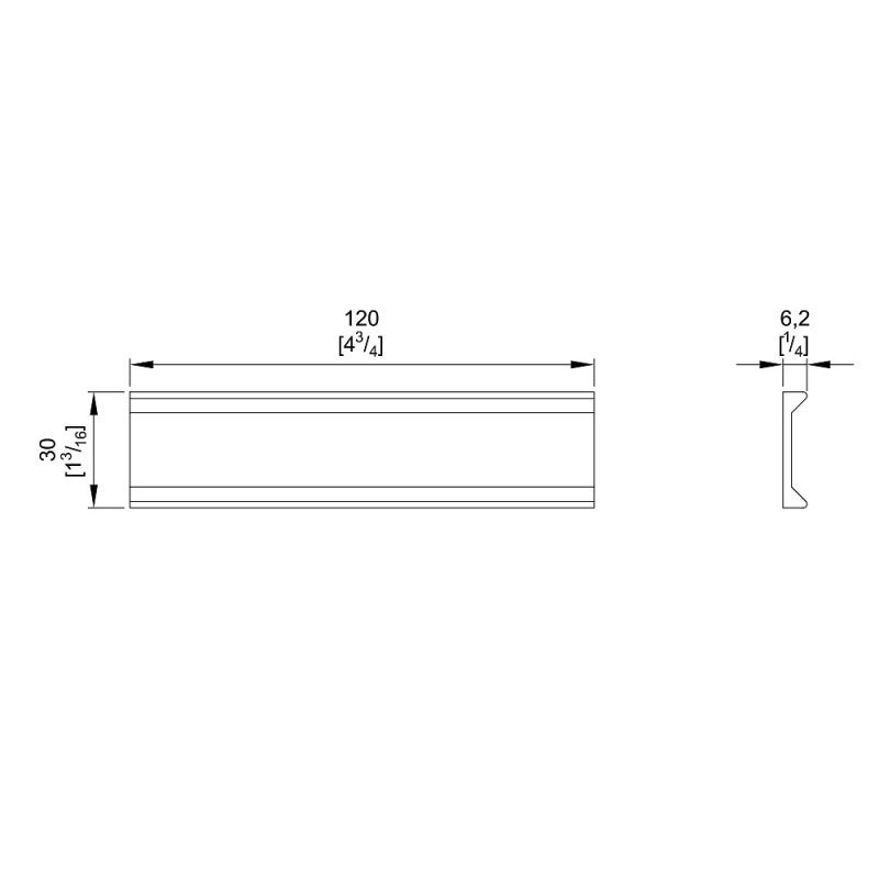 Lot de 2 poignées adhésives pour portes coulissantes en verre - 6
